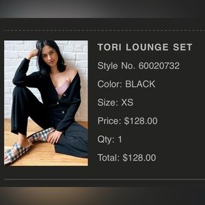 Anthropologie lounge set